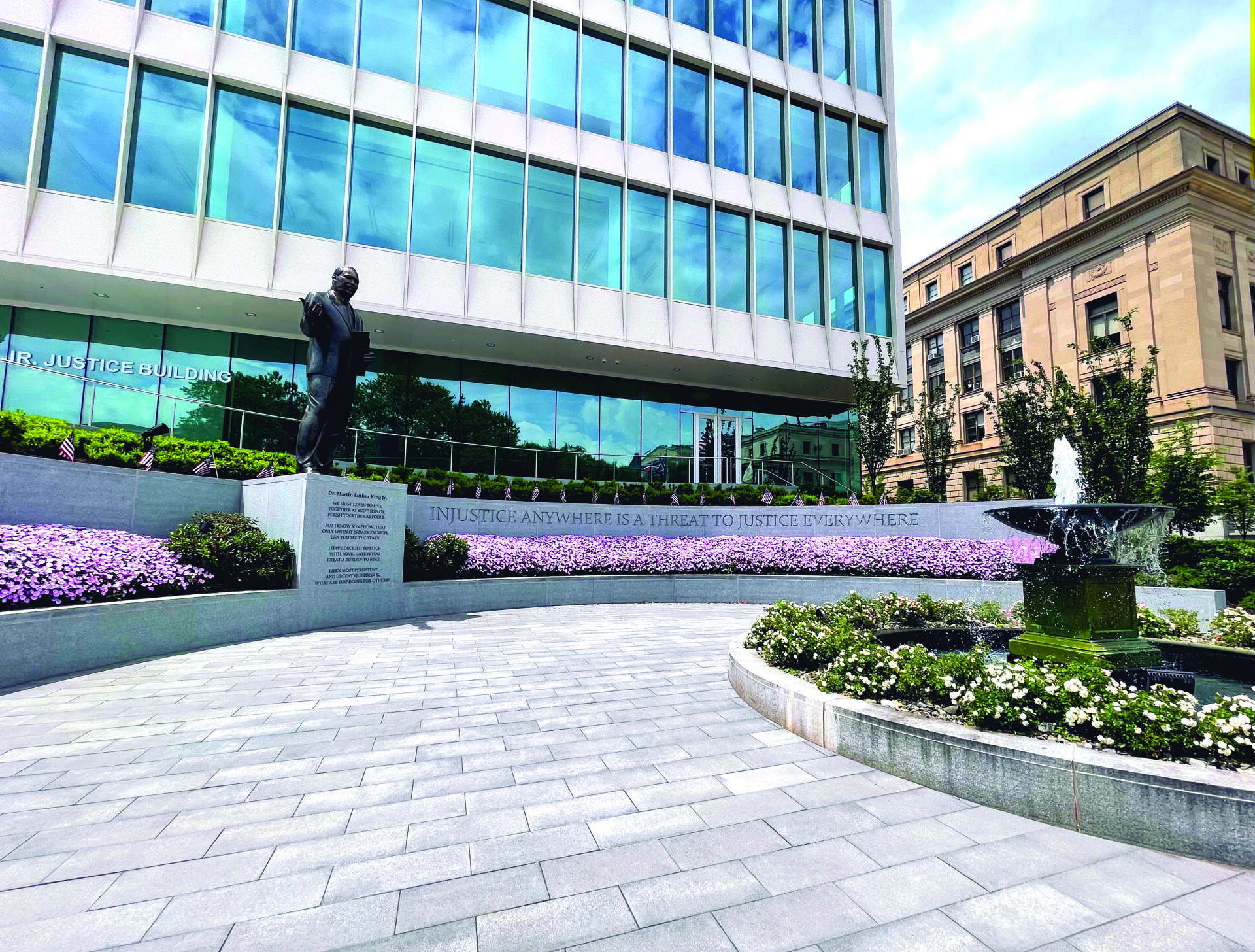 Newark (USA), MLK Justice Plaza