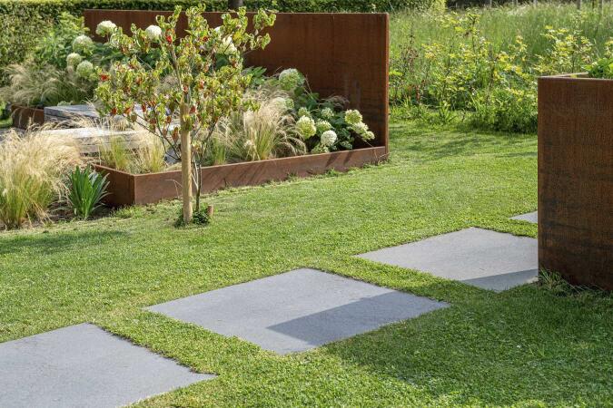 Umbriano Grauanthrazit gemasert