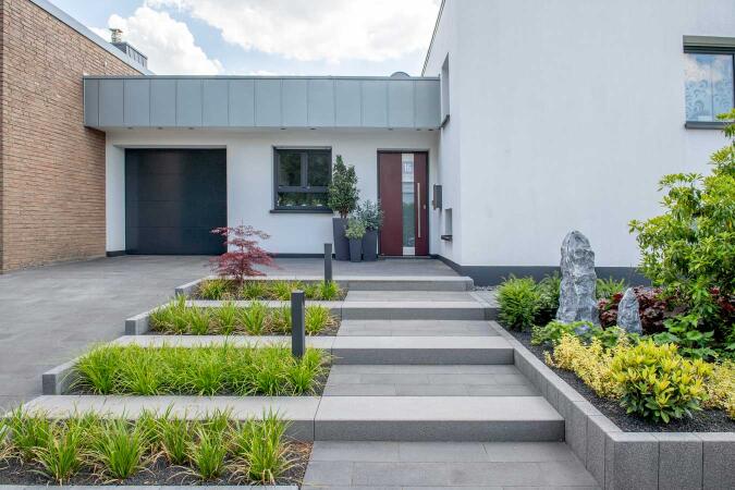 Umbriano Grauanthrazit gemasert