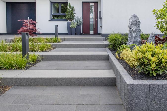 Umbriano Grauanthrazit gemasert