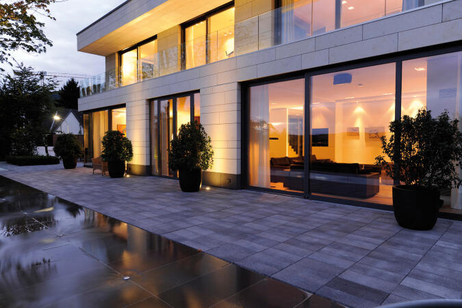 Umbriano Grauanthrazit gemasert