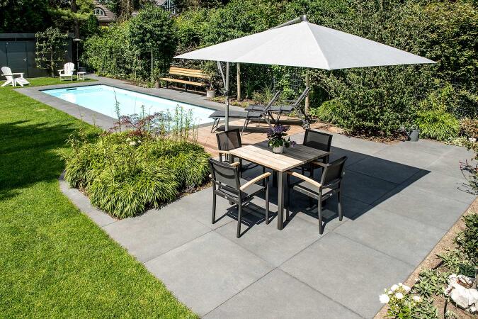 Umbriano Grauanthrazit gemasert