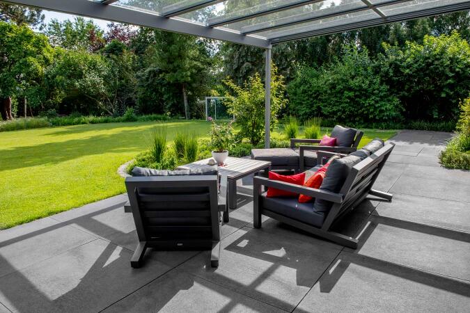 Umbriano Grauanthrazit gemasert