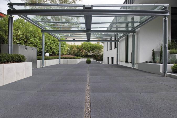 Umbriano Grauanthrazit gemasert