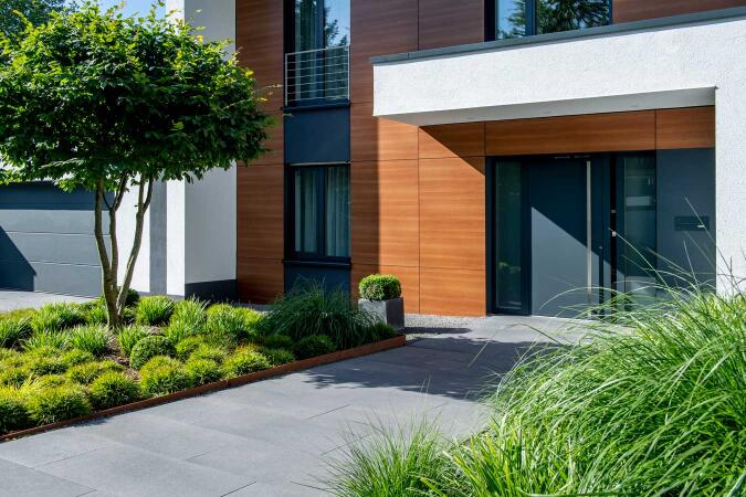 Umbriano Grauanthrazit gemasert