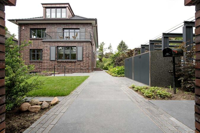 Umbriano Grauanthrazit gemasert