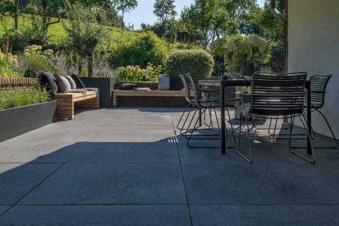 Umbriano Grauanthrazit gemasert