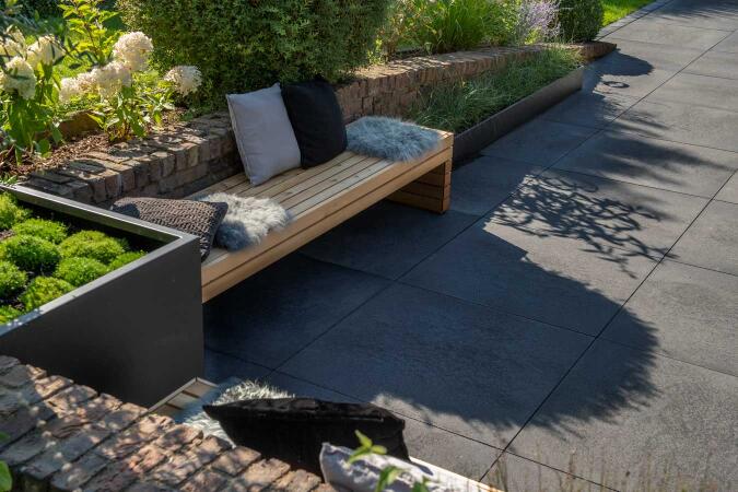 Umbriano Grauanthrazit gemasert