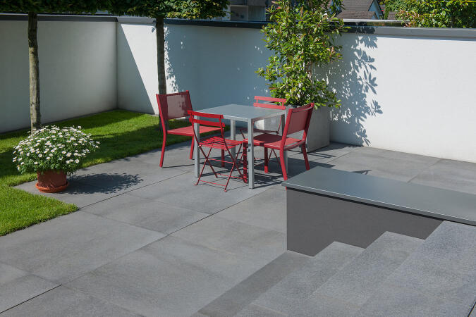 Umbriano Grauanthrazit gemasert