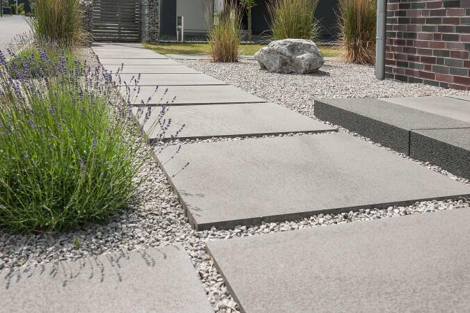 Umbriano Grauanthrazit gemasert